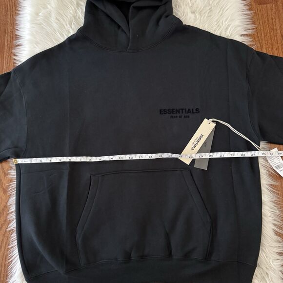 Essentials Fear Of God Hoodie Men’s S Stretch Limo Oversized Streetwear Grunge - Picture 9 of 15